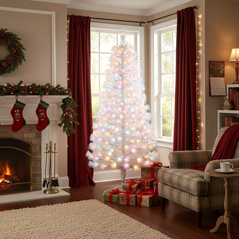 5.91' H Artificial Pine Christmas Tree