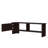 Rock Point Entertainment Center with a Door and Open Storage,  Stained Walnut and White-154251453