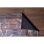 Tapis luxueux lavable à la machine, 4,9 x 7,5 pieds, 100% polyester, 1850 g / m², hauteur des poils: 0,2 pouce | Envers écologique en polyester recyclé | Parfait pour le salon et la chambre à coucher, conception douce et durable-6464739