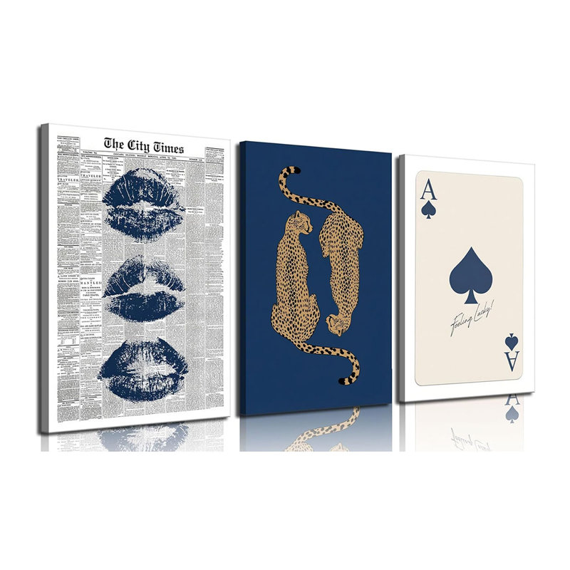 3 Piece Wrapped Canvas Print