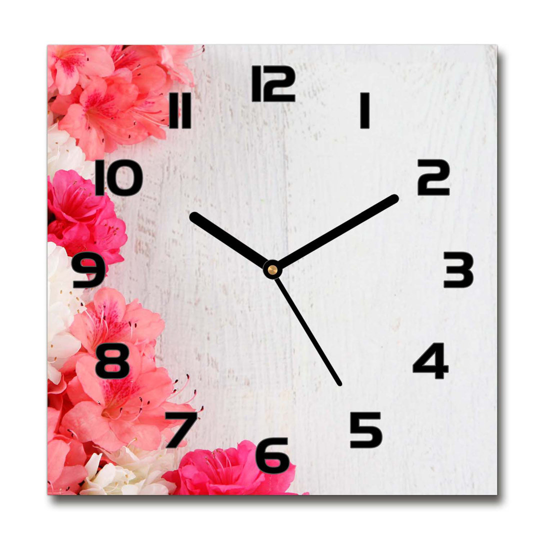 Analoge Wanduhr Flowers 60 cm Geräuschlos