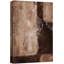 Style Mid-Century brun foncé, formes abstraites neutres, grand cadre rustique, décor minimaliste M27-101791534-101791536