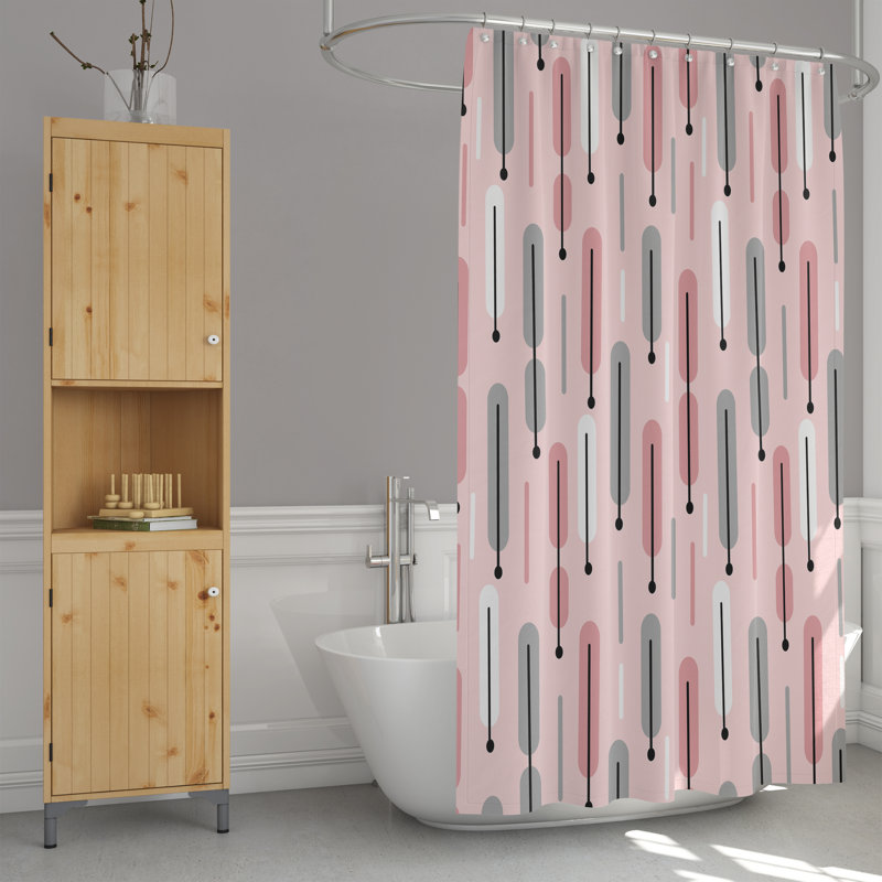 Rideau de douche simple, H 93 po x l 70 po