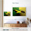 Drapeau de la Jamaïque sur toile-247079224