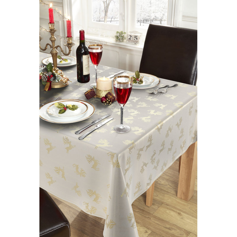 Reindeer - Table Cloth, 152cm W x 213cm L