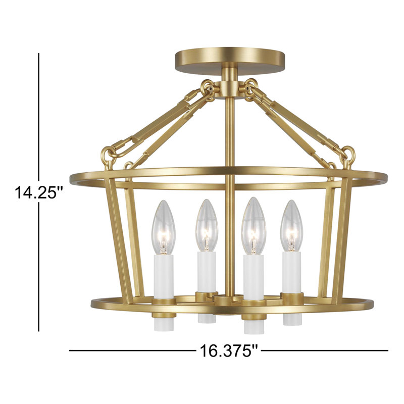 Marston 4 - Light Semi Flush Mount