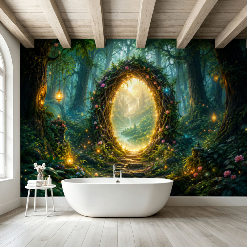 Adhésif mural amovible auto-adhésif et amovible, 99.6" L x 144" W