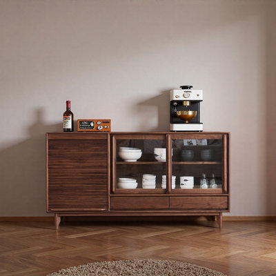 Buffet simple de style nordique moderne