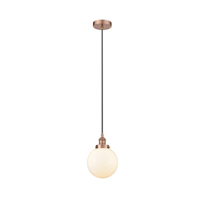 Luminaire suspendu simple à 1 lumière Frederick