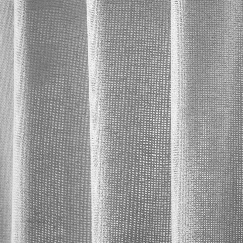 Nashaley Cotton Tailored Window Valance in Gray, 60" W x 16" L