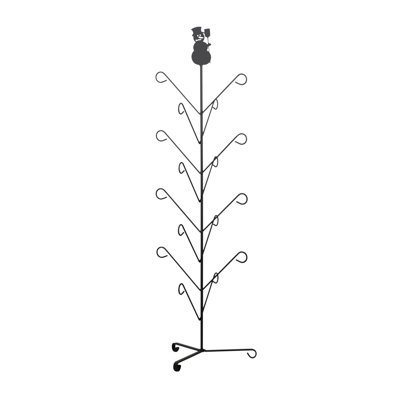 Toxey Iron Freestanding 16 - Hook Coat Rack