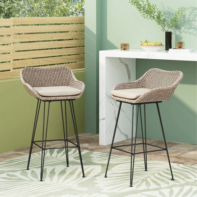 Rattan Bar Stool