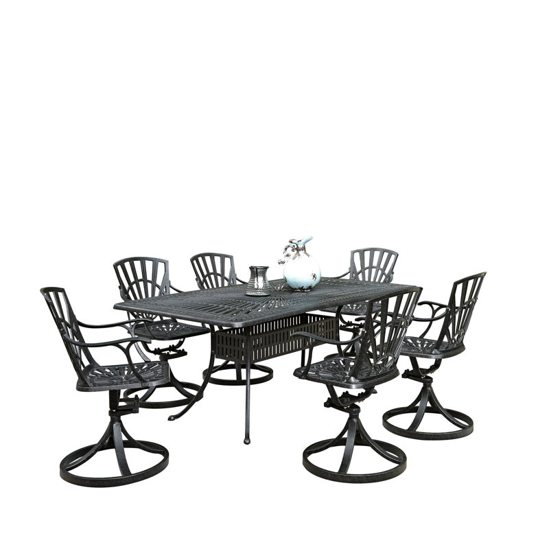 Frontenac 6 - Person Patio Dining Set with Rectangular Table