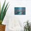 Art mural en métal Breakwater Bay «Anchored Bateaux On Pier» par Max Maxx-952459254