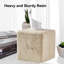 Couvre-boîte en tissu Natural Travertine Textures