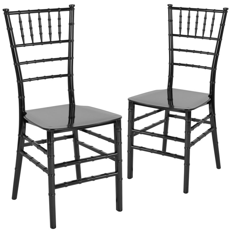 Chaise Chiavari Tioga, Noir