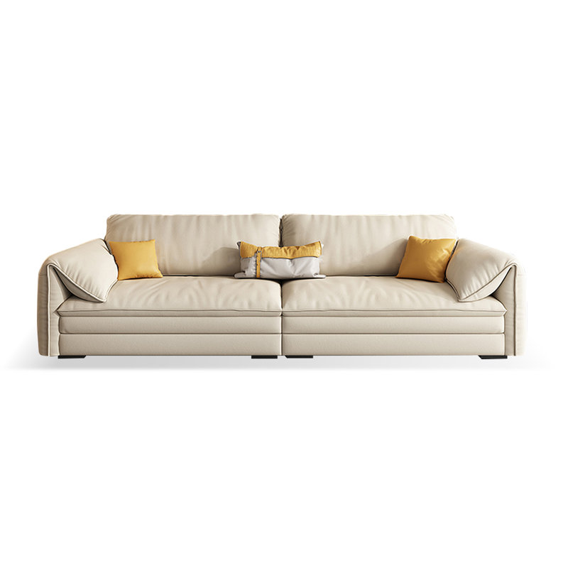 Canapé modulaire kaki en polyester, 4, H 31,89 po x l 110,24 po x P 41,34 po