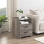 Table de chevet 2 tiroirs Hersel-557192724