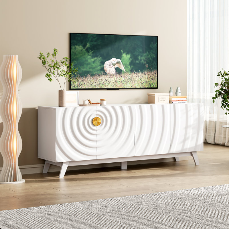 TV Stand for TVs up to 65", White
