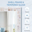 Miroir de salle de bain rectangulaire 24 po x 36 po, décoration murale bord de mer-133343841-133343845