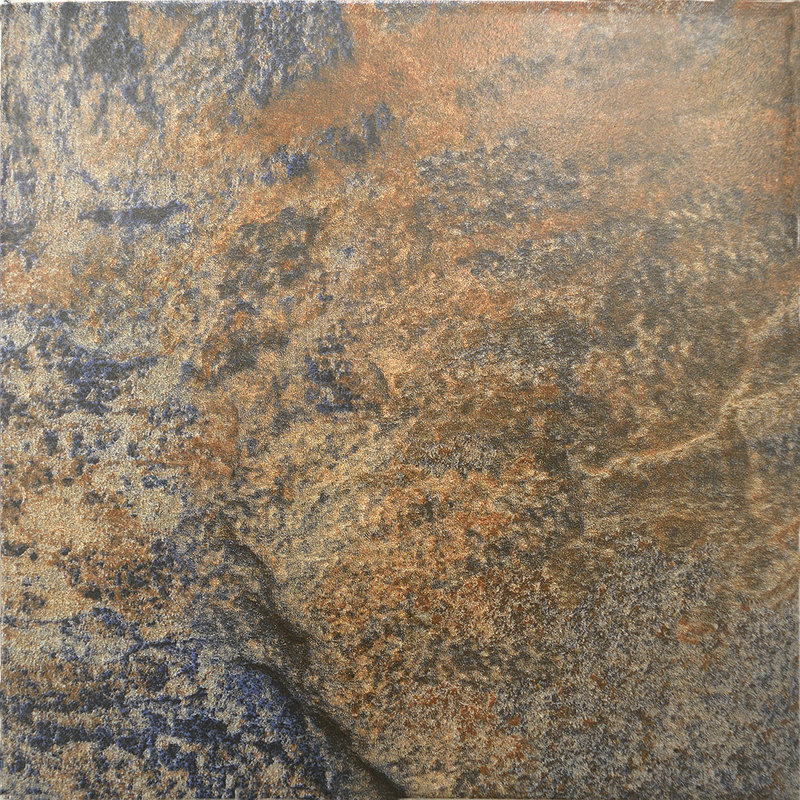 6" x 6" Porcelain Metal Look Wall & Floor Tile, Laguna Blue