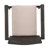 Stackable Dining Chair, Multi Brown, With Cushion, Weather , 26.82" D, No Assembly Needed Stackable, 35.93" H, Required