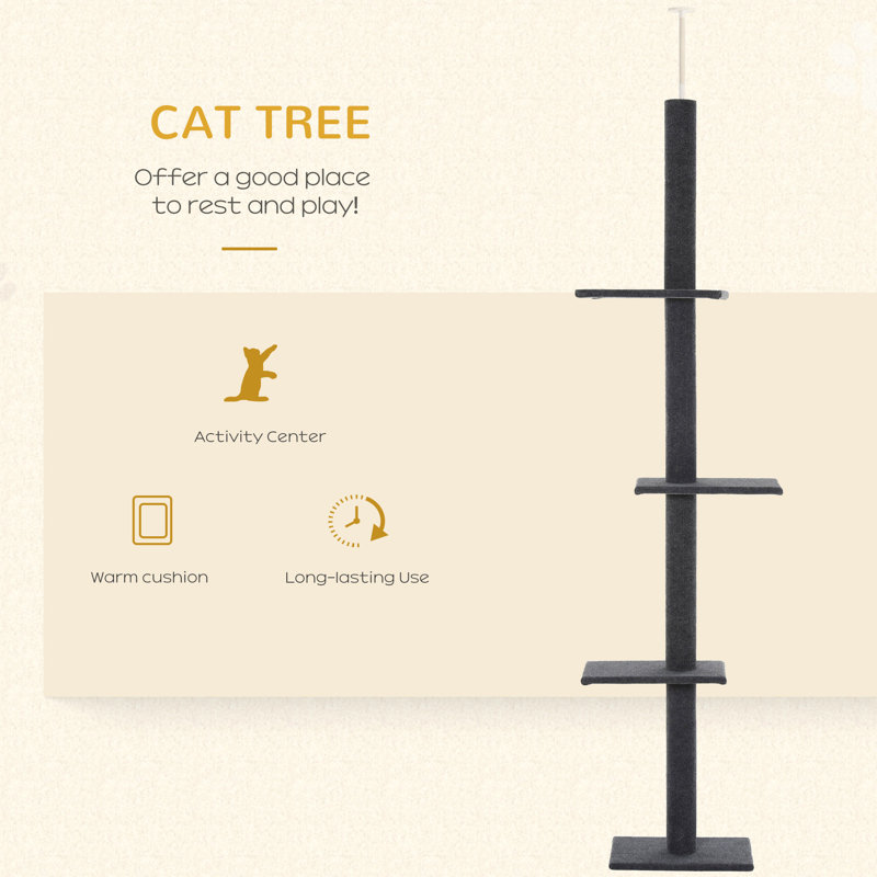 Arbre à chat Amjad, Noir