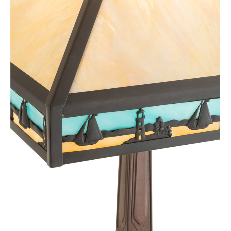 22" High Sailboat Mission Table Lamp