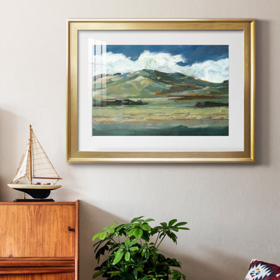 Western Sky II - peinture encadrée