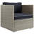 Modway Repose 3 Piece Outdoor Patio Sectional Set-29447109