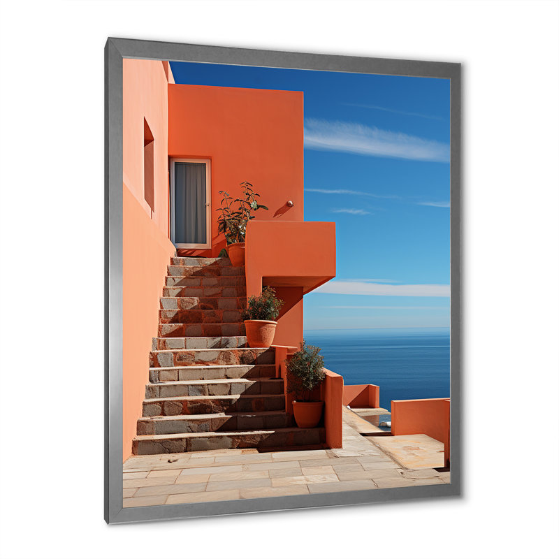 Coastal Minimalisme, photo 8 - Nautique et plage, reproduction sur toile, H 32 po x l 16 po x P 1 po, Cadre photo argenté
