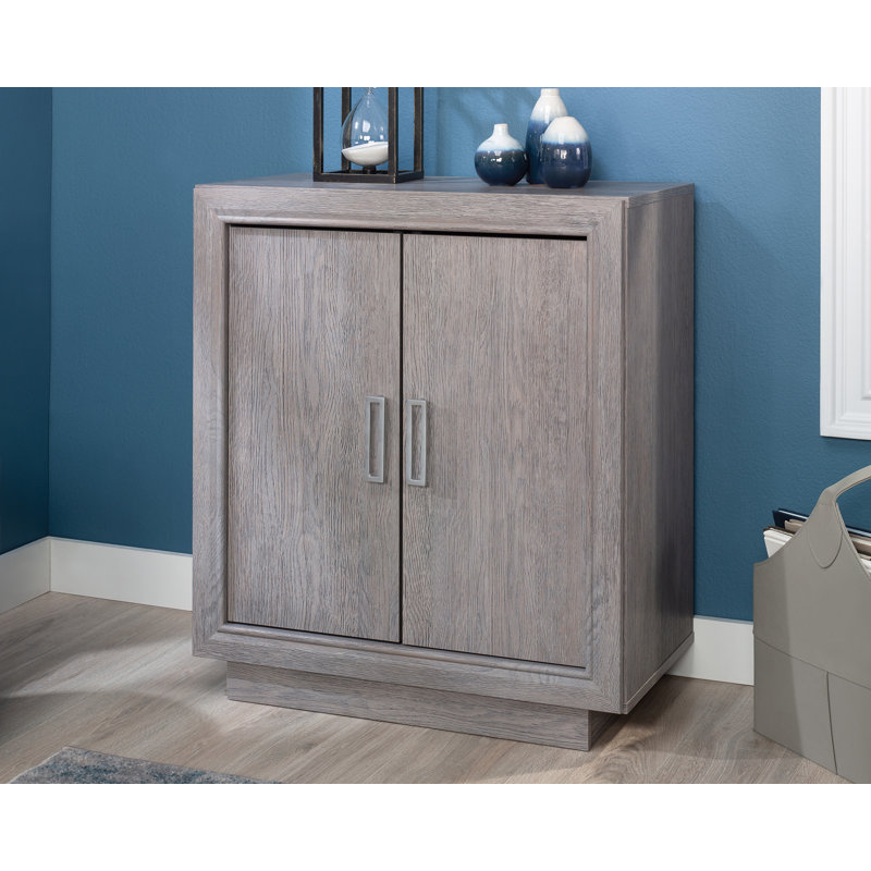 Diwan 29.291'' Wide 2 - Shelf Storage Cabinet with Cable Management