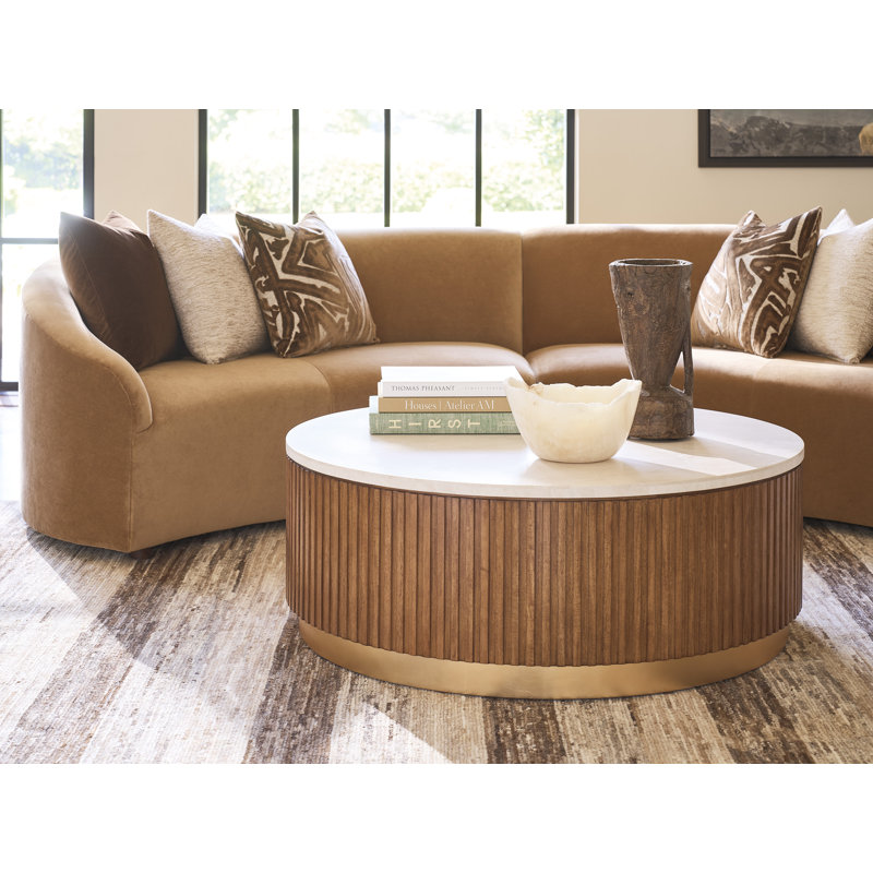 La Costa Marble Top Single Coffee Table