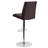 Chicopee Contemporary Adjustable Height Barstool with Vertical Stitch Panel Back-31020329