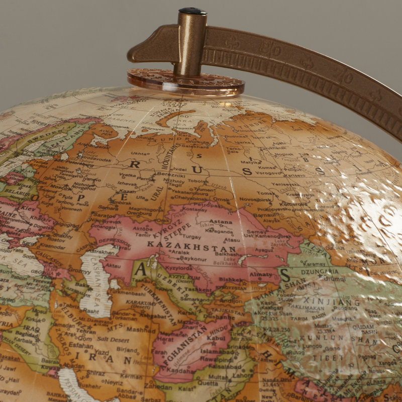 Globe terrestre traditionnel 12 po