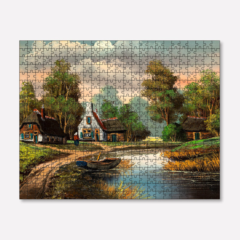1000-Piece Jigsaw Puzzle, 26.8 x 18.9 inches | High-Quality 100% Cardboard, Vibrant Design | Perfect for Family Fun, Stress Relief & Educational Play | Gift for Adults & Kids | Box Size: 13.2 x 9.1 x 2.0 inches