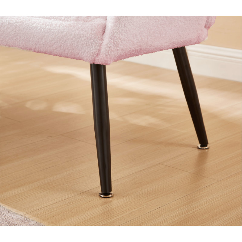 Comfortable And Stylish Loveseat Sofa For Relaxing And Entertaining, Pink