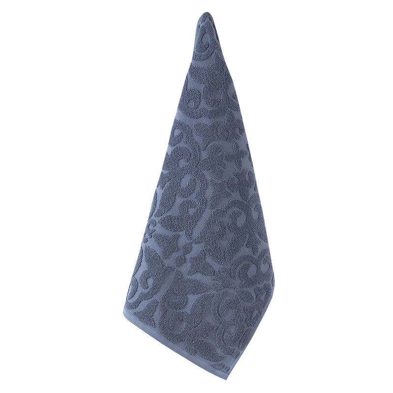 Salazar Midweight Hand Towel, Dusty Blue