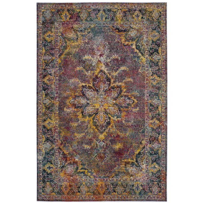 Goldman Oriental Hand Woven Area Rug, Rectangle 201 x 279 cm