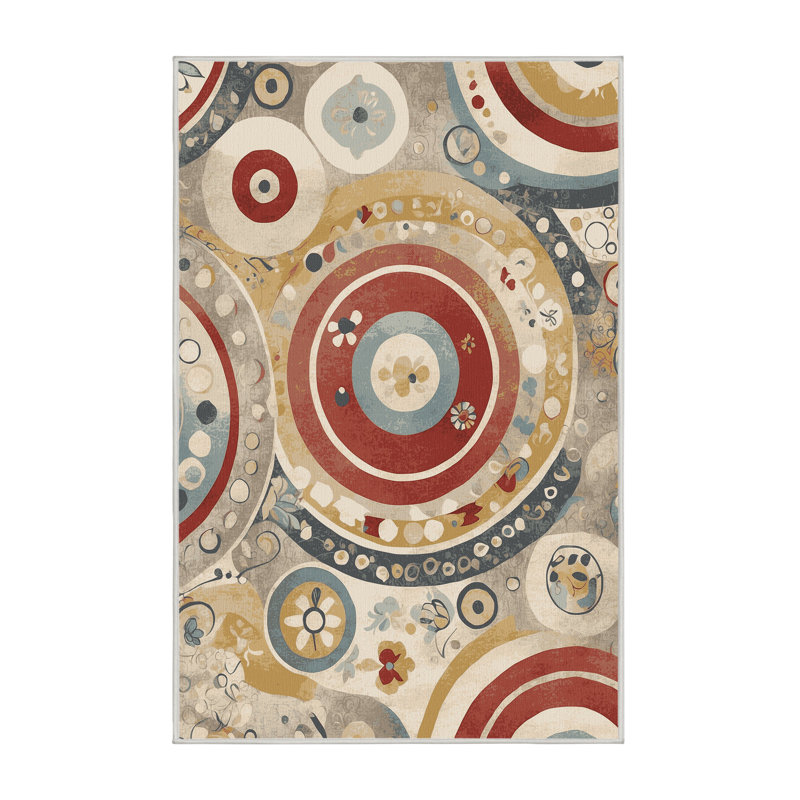 Tapis Quirky Dash, Rectangulaire 2 pi x 3 pi