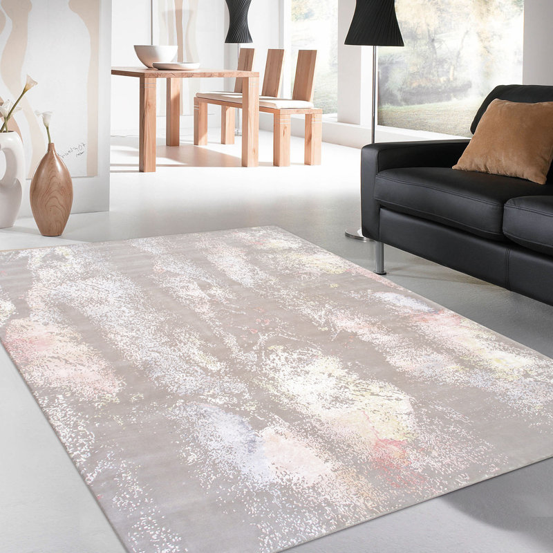 Handmade Wool Abstract Area Rug