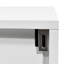 Commode 3 tiroirs + 3 portes blanches