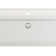 BOCCHI Milano 18.3'' Fireclay Rectangular Bathroom Sink with Overflow