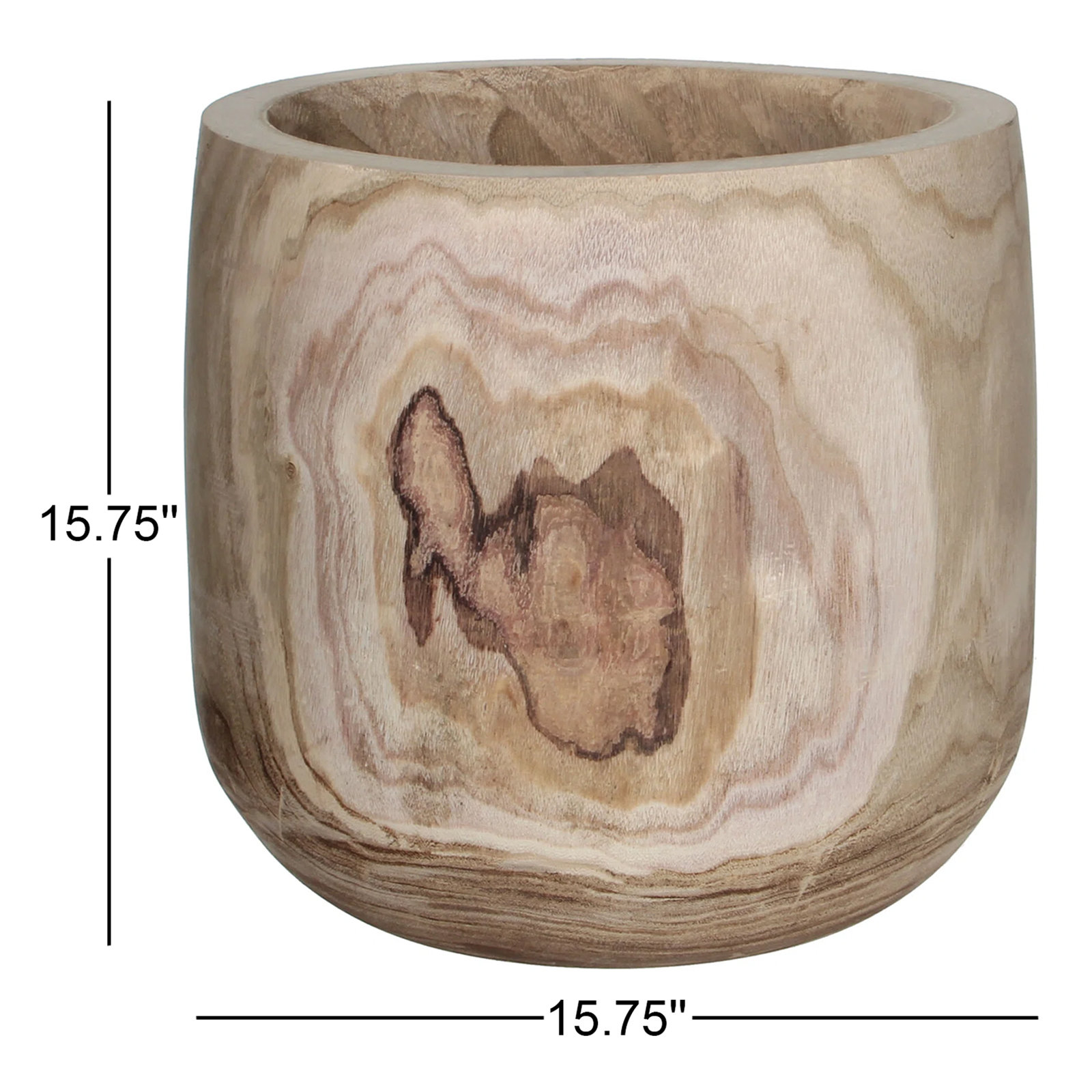 Marina 16" Pot Planter, 15.75" H x 15.75" W x 15.75" D