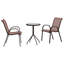 Vidaxl Garden Bistro Set 3 Pcs Steel-117955371