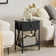 Kempst 22" Tall Nightstand, End Side Tables with Storage Drawer and Open Wood Shelf for Bedroom