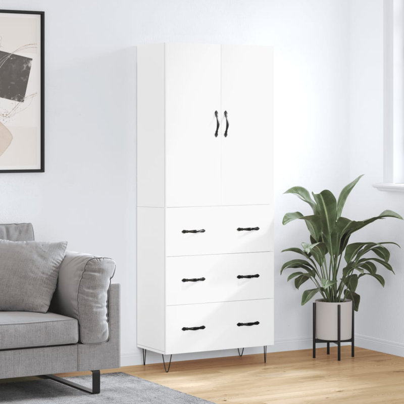 Nathanson 69.5cm Sideboard, White