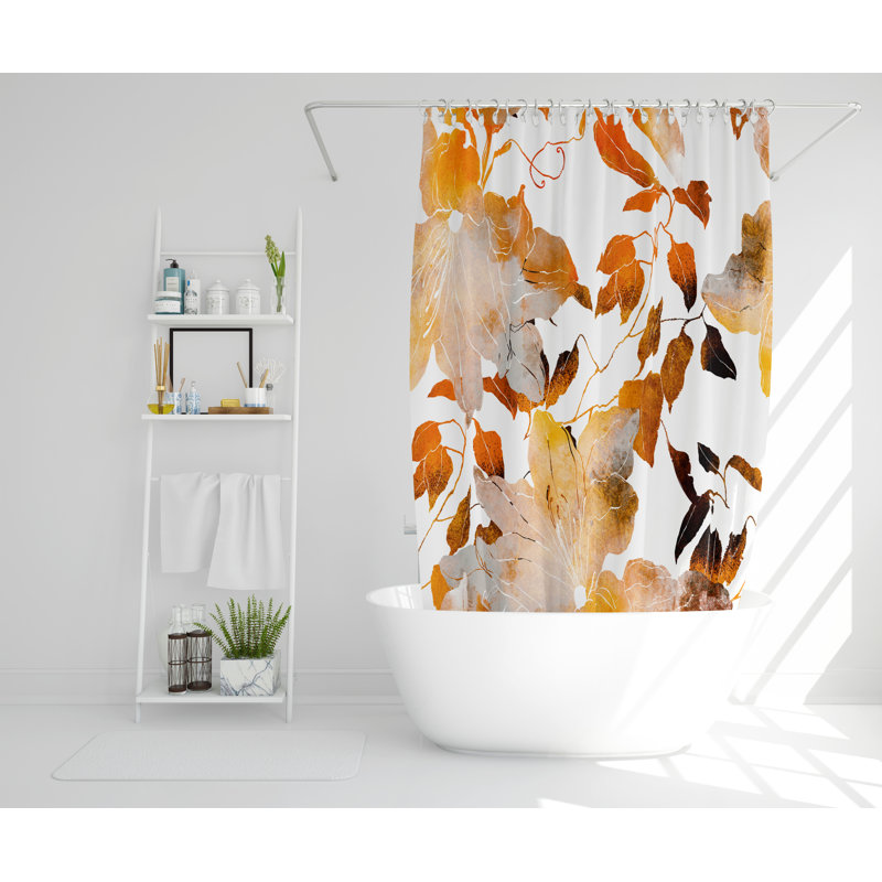 Heuraux Polyester Shower Curtain, 168cm H x 168cm W