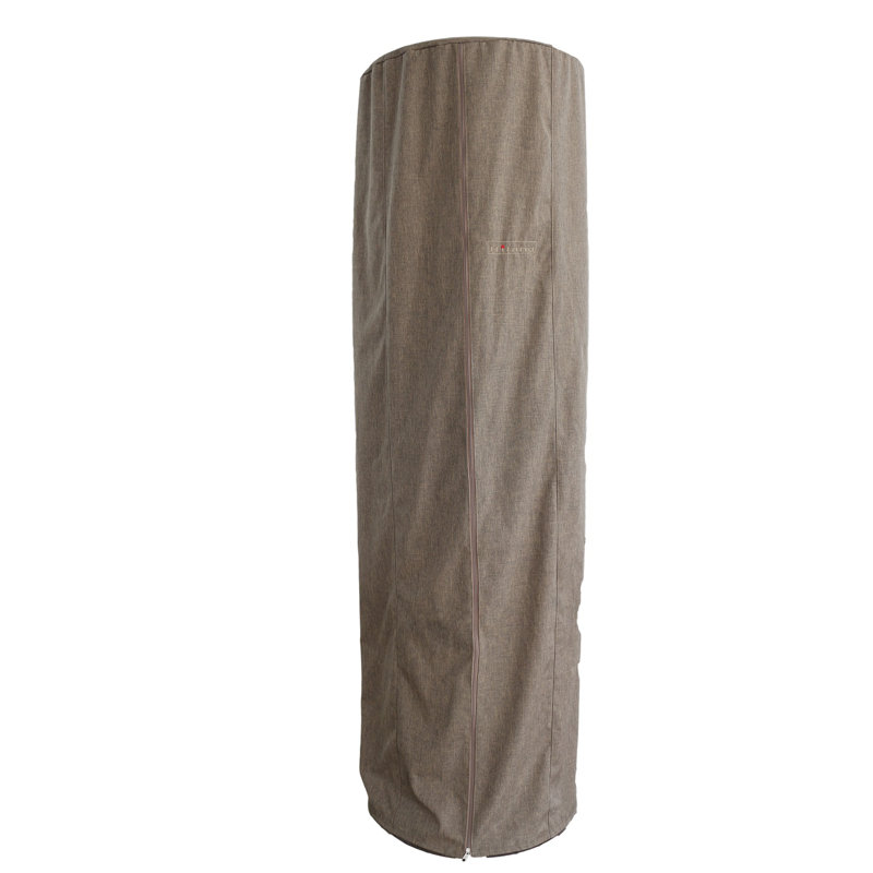 Tan Heavy-Duty Round Glass Tube Heater Cover