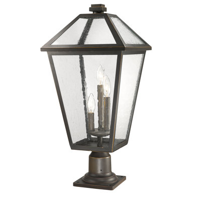 Tête de lanterne câblée 1 lumière Anaye